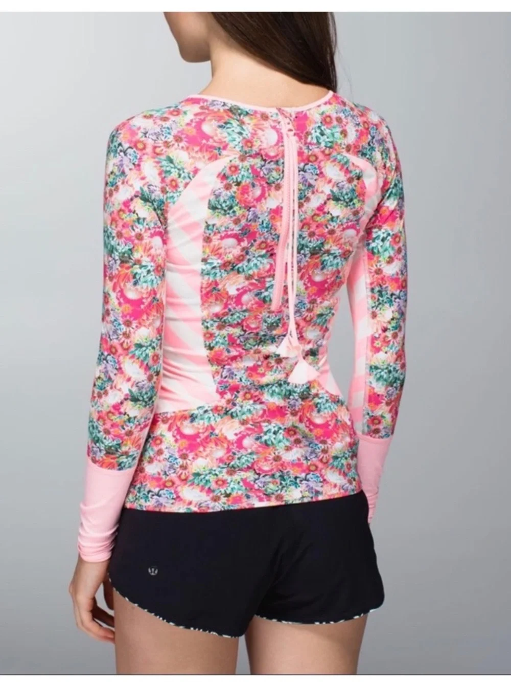Lululemon Shanti Surf Rash Guard 6 *no size tag